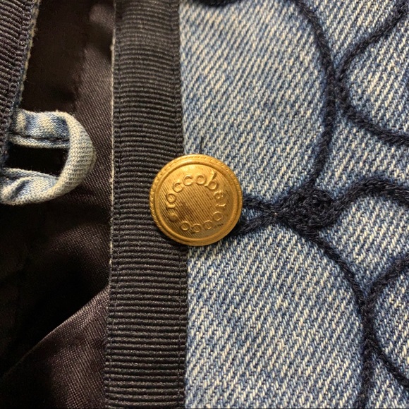 Rocco Barocco Vintage denim vest size 42 (italian) - Picture 8 of 9